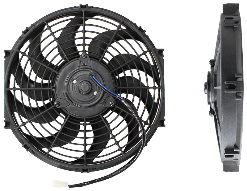 AF49-1001 - 12" CURVED BLADE ELECTRIC FAN REVERSIBLE 1400CFM