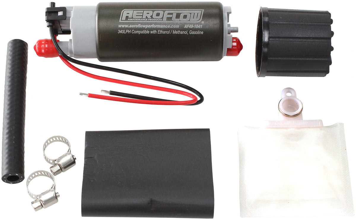 AF49-1041 - 340lph E85 HI FLOW FUEL PUMP UNIVERSAL IN TANK MODEL