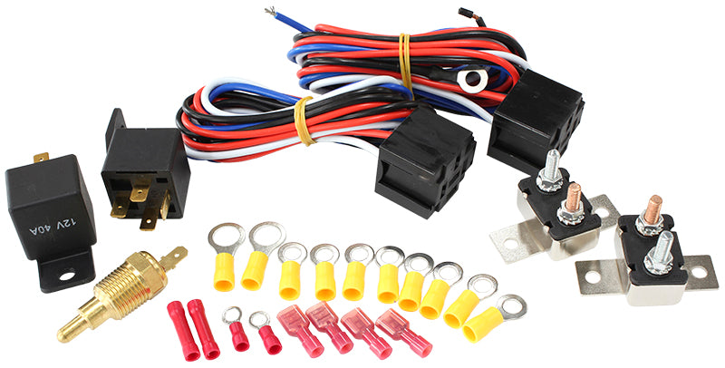 AF49-1048 - TWIN ELECTRIC FAN/ PUMP RELAYSRELAYS AND WIRING KIT DUAL TWO