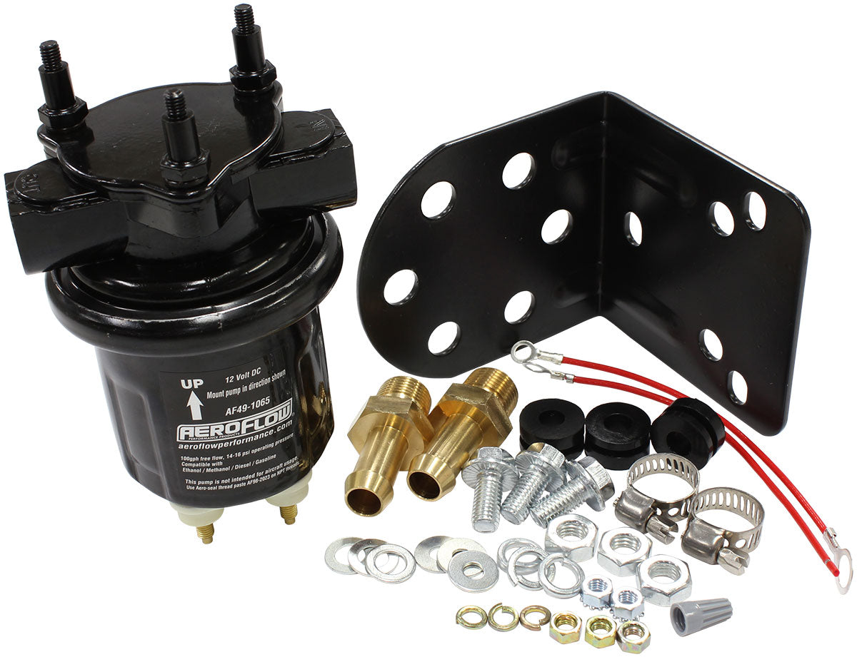 AF49-1065 - COMPACT BLACK FUEL PUMP 14 PSI 100 GPH ELECTRIC LIFT