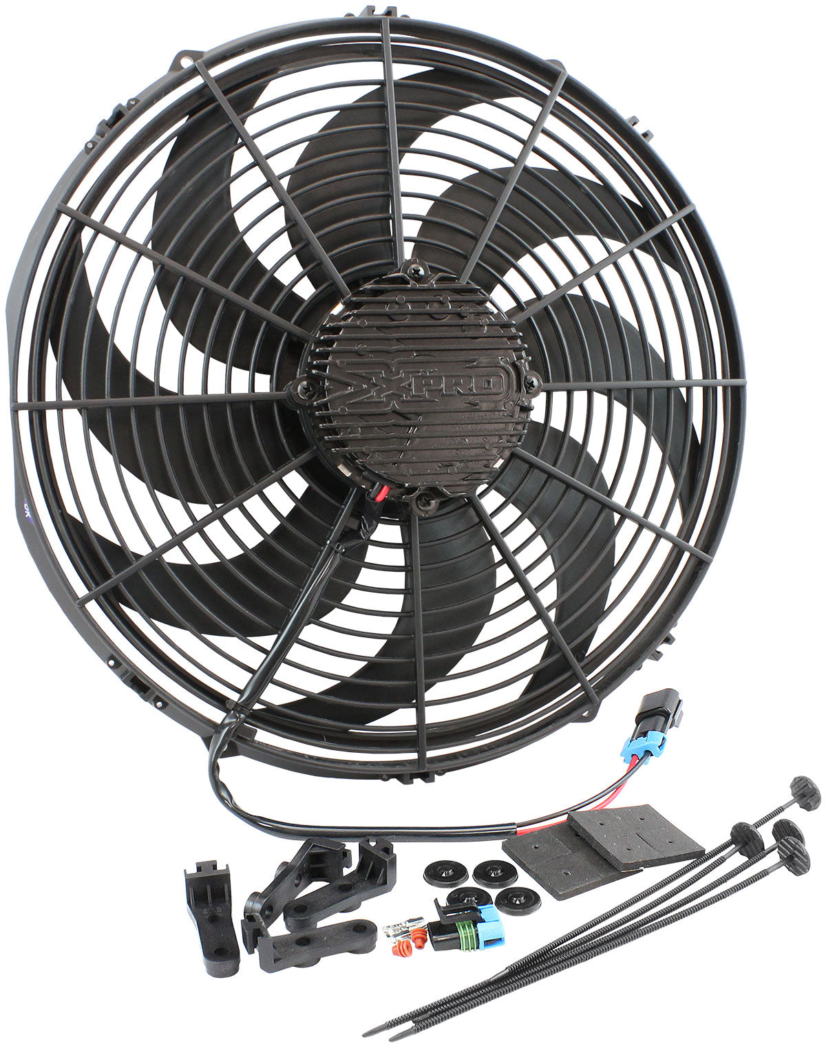AF49-1126 - BRUSHLESS 16" ELECTRIC FAN 3300 CFM CURVED BLADE PULLER