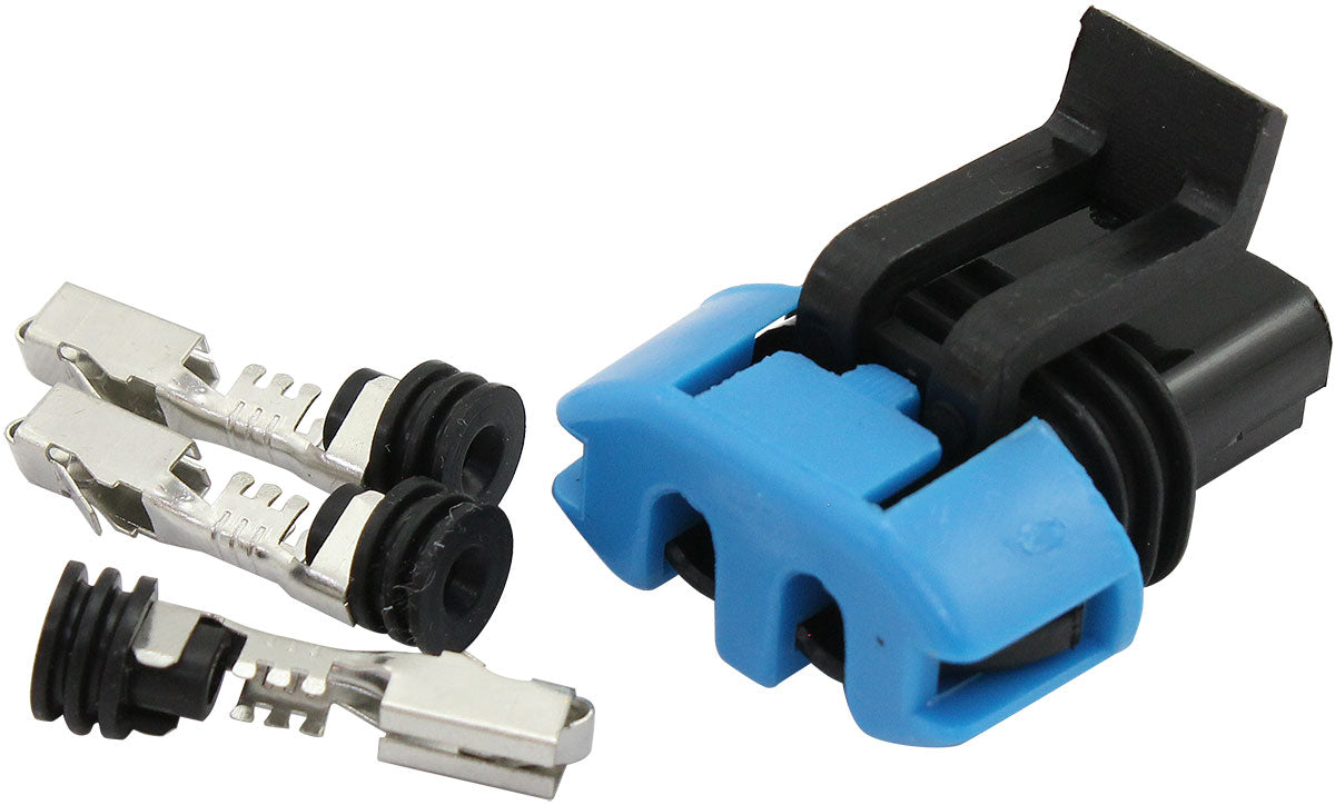 AF49-1158 - DELPHI 40mm FUEL PUMP PLUG & PINS FEMALE WALBRO 525 450