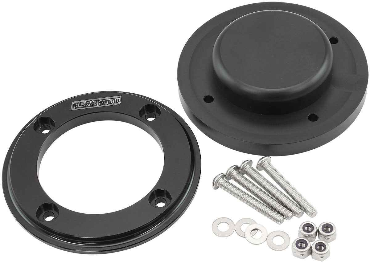 AF49-1215BLK - IGNITION WIRE BLANK FIREWALL NO HOLE GROMMET KIT SPARK PLUGLEAD Aeroflow - AF 49-1215BLK