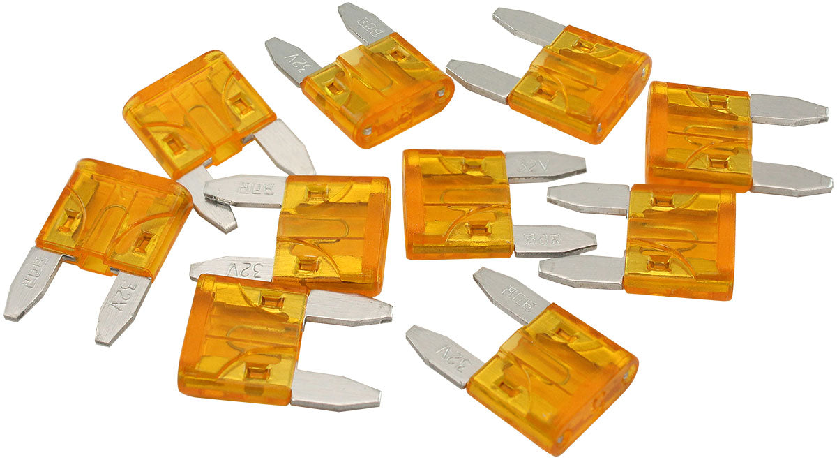 AF49-4016 - 5 AMP MINI BLADE FUSE TAN BODY COLOUR 10 PACK