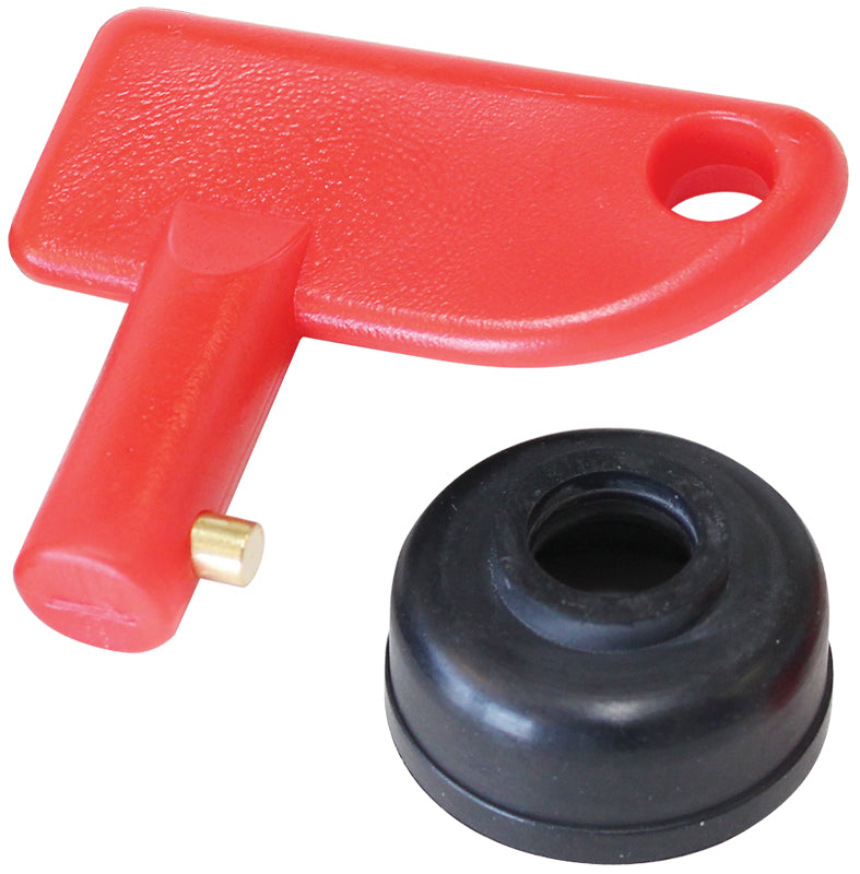 AF49-4056 - BATTERY ISOLATOR KEY ONLY RED KEY AND WEATHER TIGHT SEAL