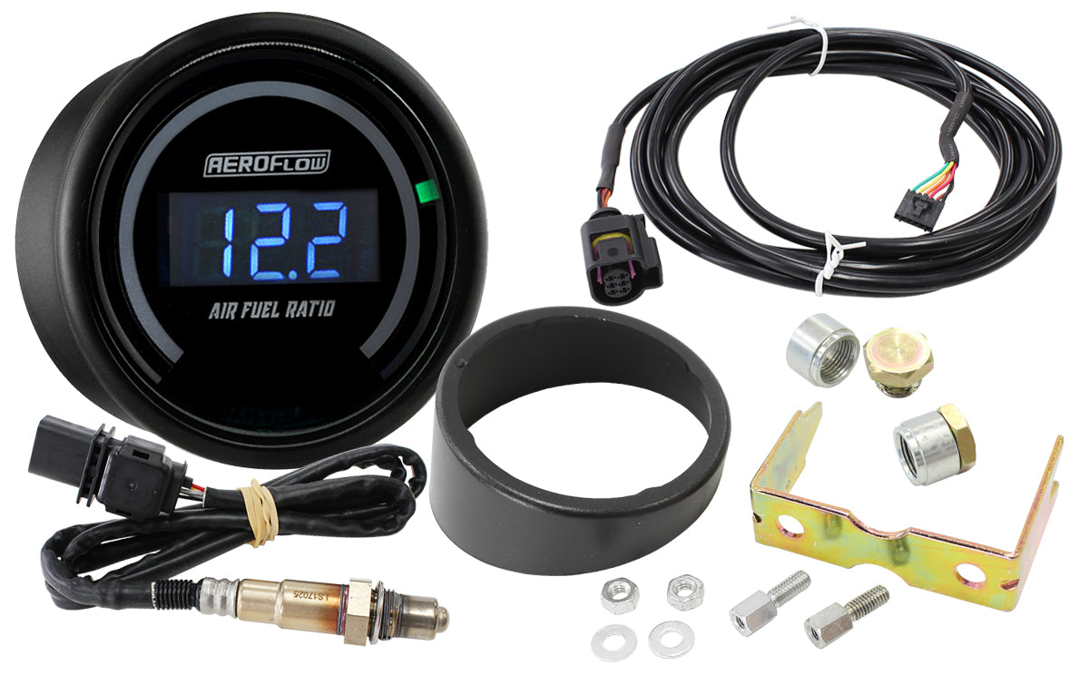 AF49-7500 - AIR FUEL RATIO GAUGE KIT DIGITAL WIDE BAND AFR SENSOR