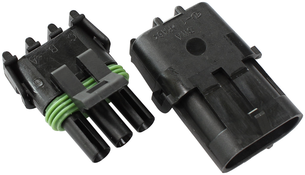 AF49-8503 - WEATHERPACK 3 PIN CONNECTOR MALE/FEMALE, PINS & SEALS