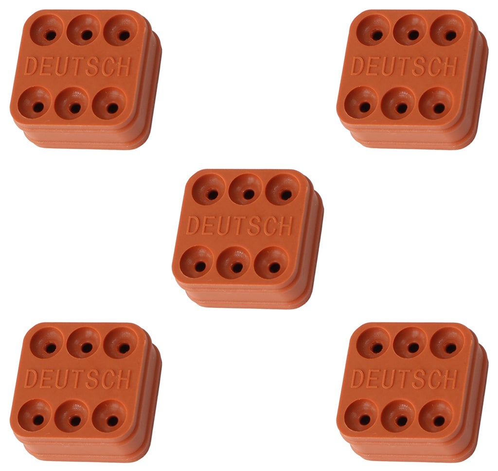 AF49-9042 - WEATHERTIGHT WIRE SEAL 6 PIN PACK OF 5 DEUTSCH