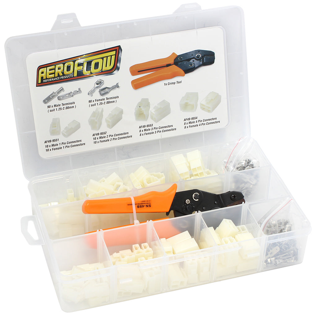 AF49-9550-KIT - ELECTRICAL CONNECTOR KIT AUTOMOTIVE SPADE STYLE