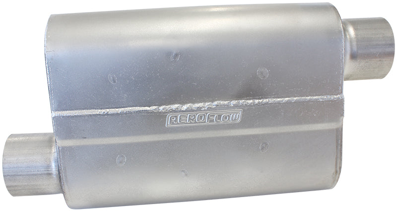 AF5000-250 - 2.5" OFFSET / OFFSET MUFFLER 13" LENGTH,10" WIDTH,4-1/4" H