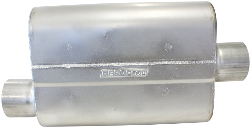 AF5001-300 - 3" OFFSET / CENTER MUFFLER 13" LENGTH,10" WIDTH,4-1/4" H