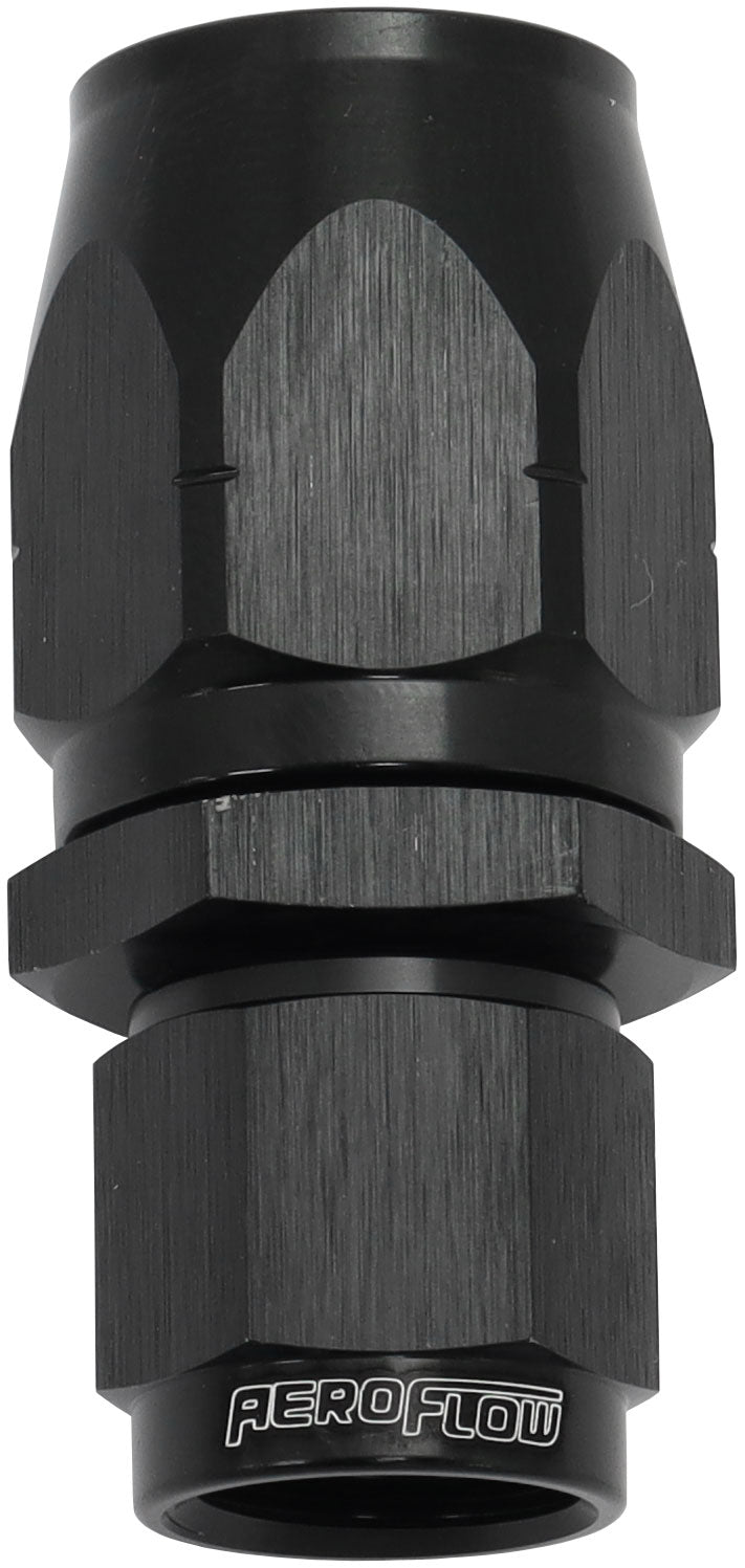 AF501-08-06BLK - STEPPED STRAIGHT END -8 HOSE TO -6AN EXPANDER HOSE END BLAC