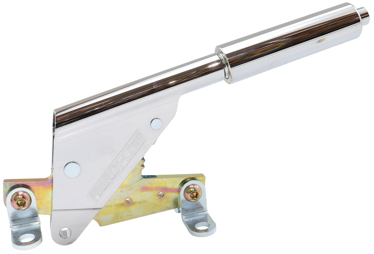 AF5070-1101C - FLOOR MOUNT ROUND GRIP HANDLE HANDBRAKE CHROME EMERGENCY