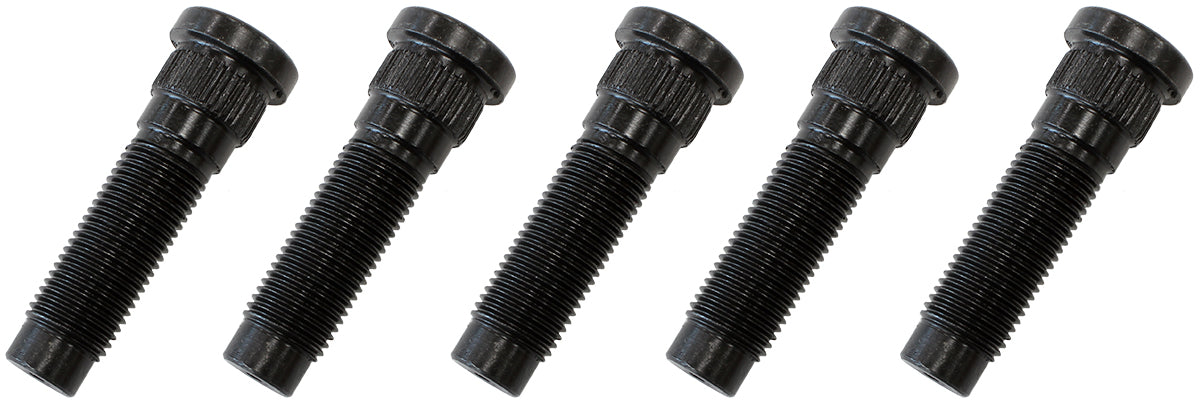 AF5071-1001 - 1/2" WHEEL STUDS 5pk .610" KNURL - 19/32 HOLE DISC / DRUM