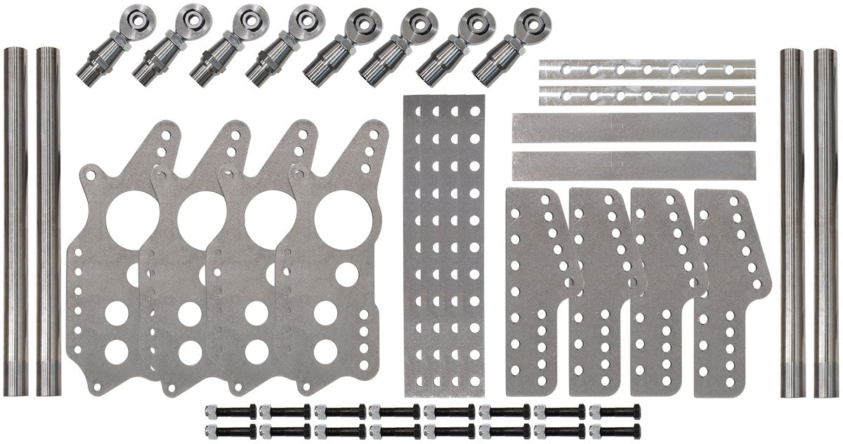 AF5080-1000 - PARALLEL 4 LINK KIT WELD IN CHROME MOLY ADJUSTABLE UNI