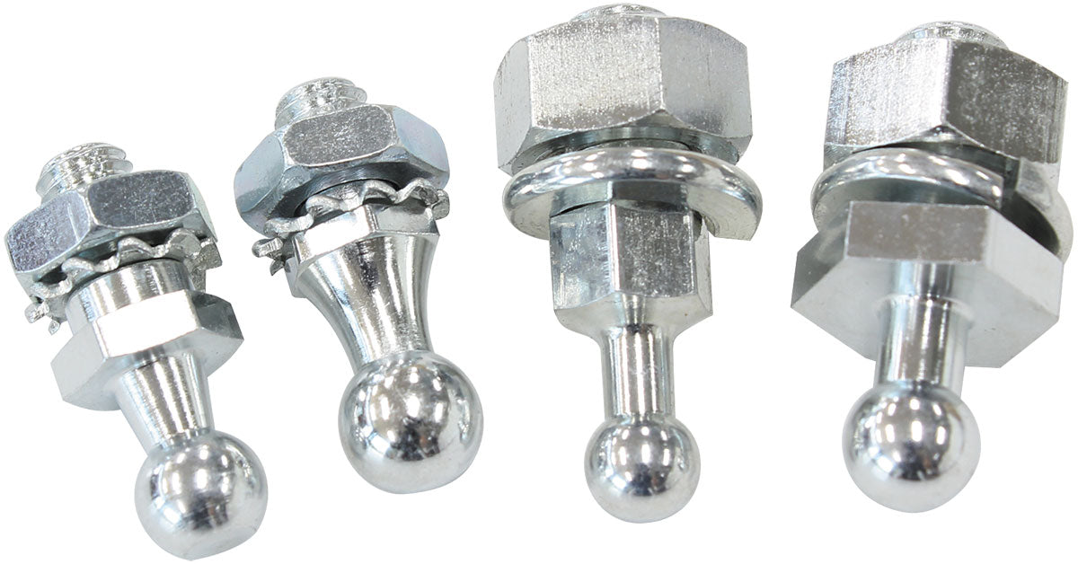 AF55-1004 - THROTTLE BALL ASSORTMENT KIT 4 X BALLS, NUTS & WASHERS