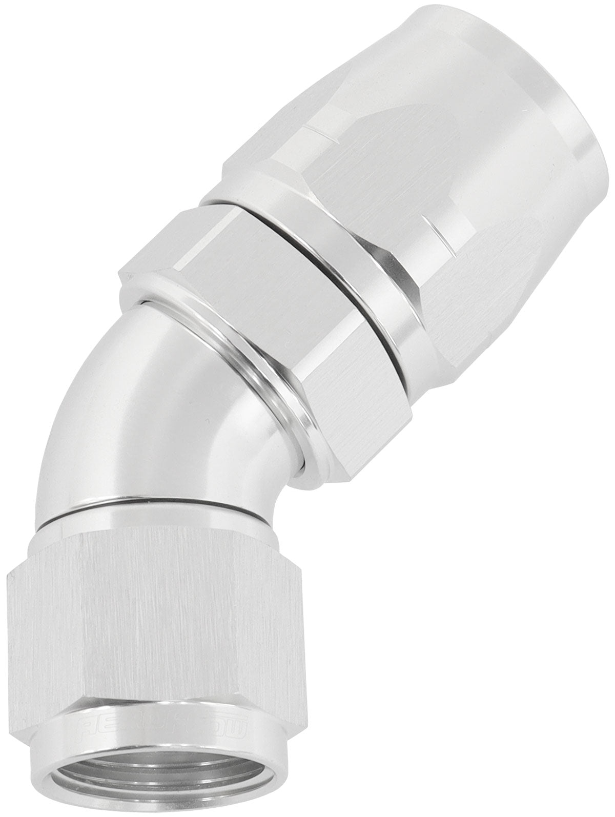 AF552-12-10S - STEPPED 45 DEG HOSEEND -12 HOSTO -10AN EXPANDER HOSE END SIL