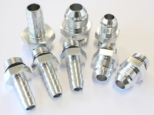 AF59-1016S - AEROFLOW SURGE TANK FITTINGS SILVER REPL KIT BARB & AN FITT