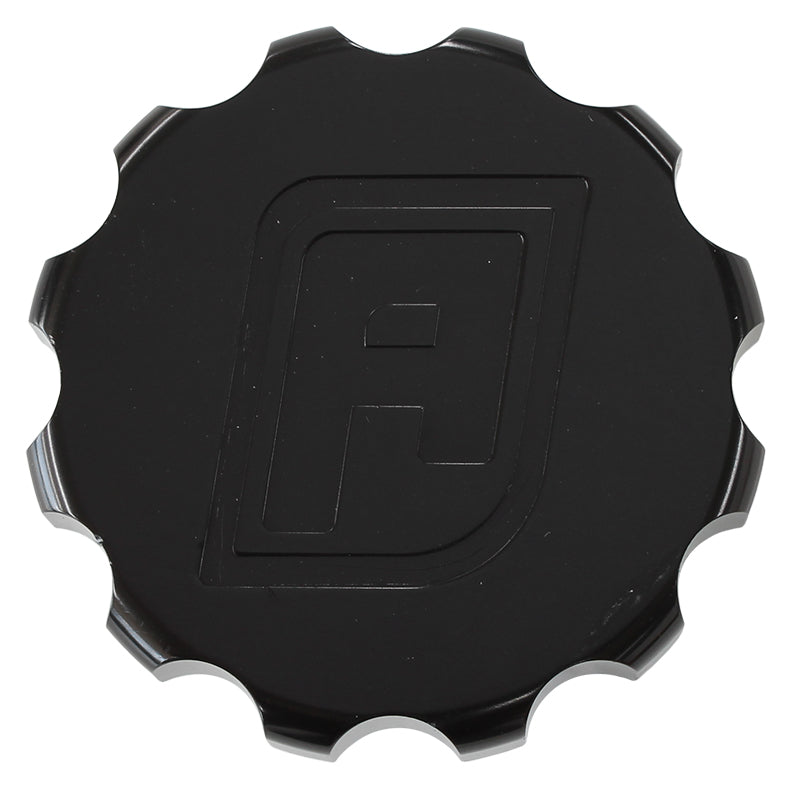 AF59-5000BLK - BILLET OIL FILLER CAP BLACK -16ORB FOR FABRICATED COVERS