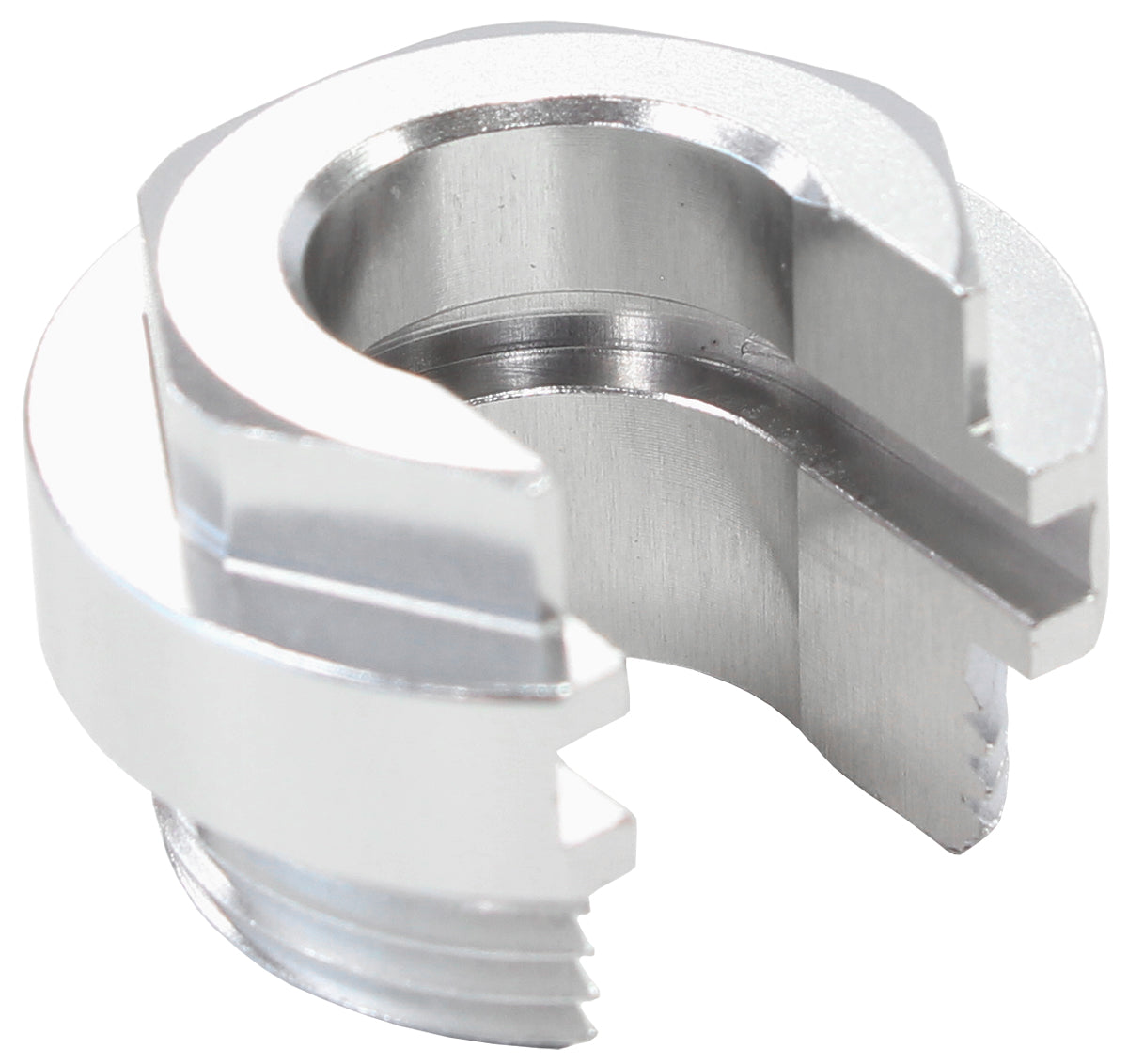 AF59-905-02S - PUSH ON EFI FITTING RETAINING LOCKING COLLAR WITH SLOT SILVE
