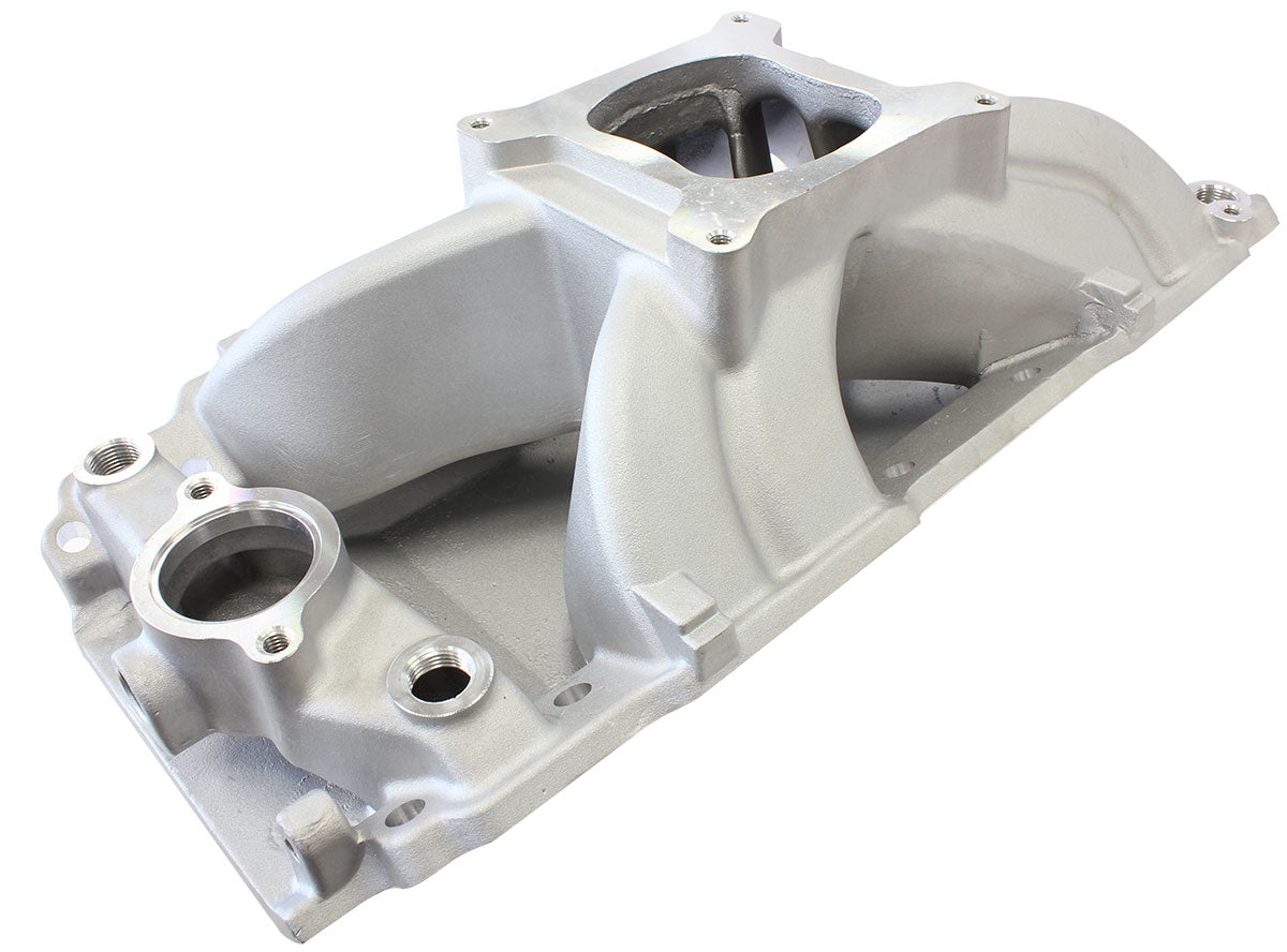 AF6010-1002 - BBC HI RISE INTAKE MANIFOLD SINGLE PLANE OVAL 454 NATURAL