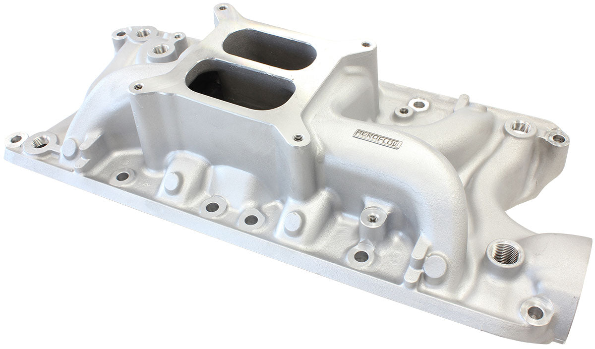 AF6010-2000 - SBF STREET INTAKE MANIFOLD DUAL PLANE FORD 302 NATURAL