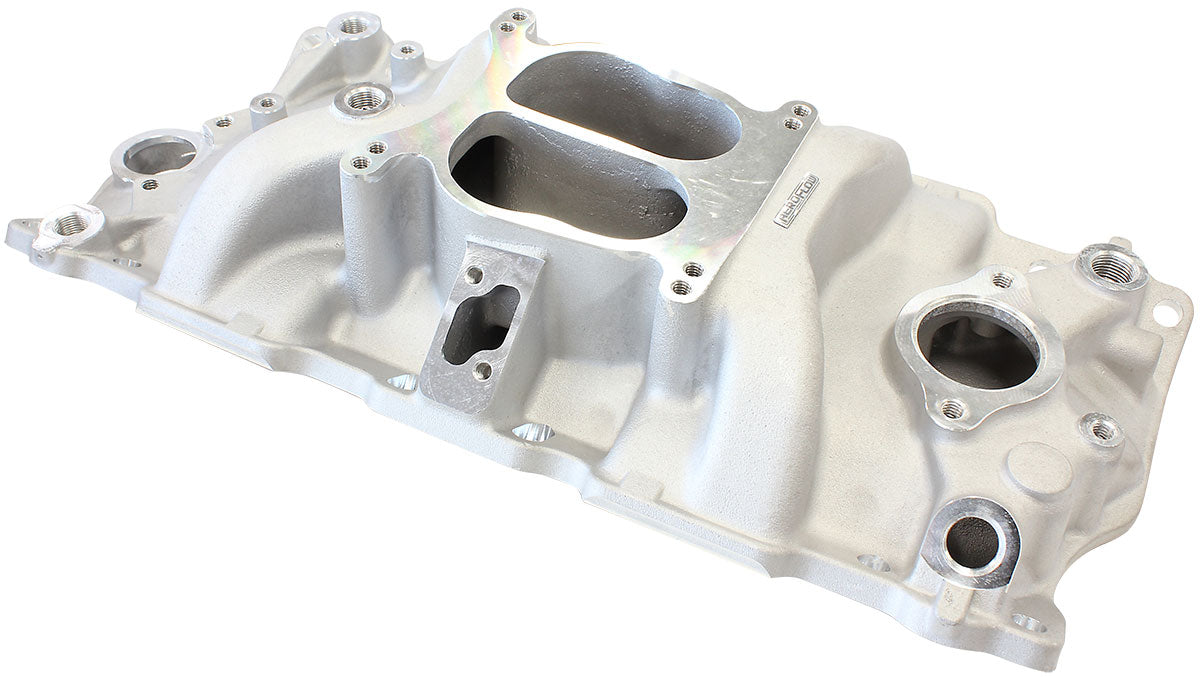 AF6011-1000 - SBC CLASSIC INTAKE MANIFOLD DUAL PLANE CHEV 350 NATURAL