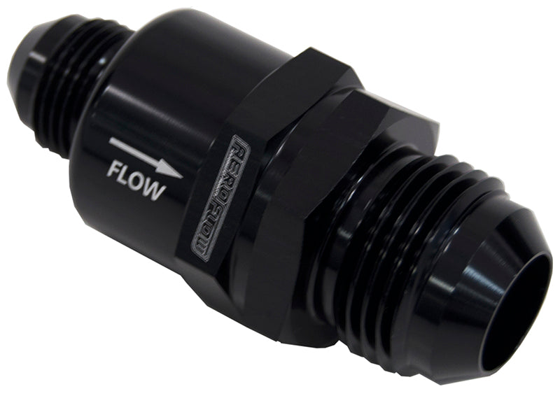 AF612-12-08BLK - CHECK VALVE INLINE -12 TO -8ANBLACK / ONE WAY VALVE STEPPED