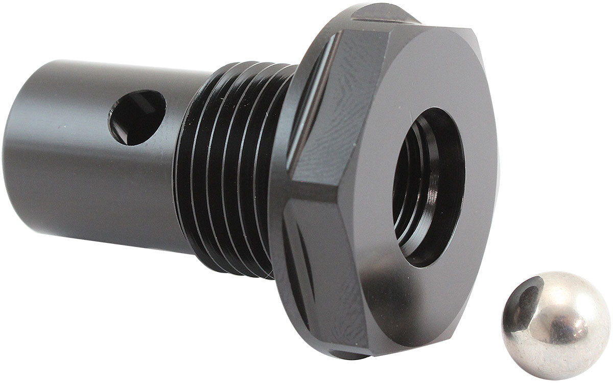 AF613-10BLK - -10ORB TO -6ORB ROLL OVER VALVE BLACK