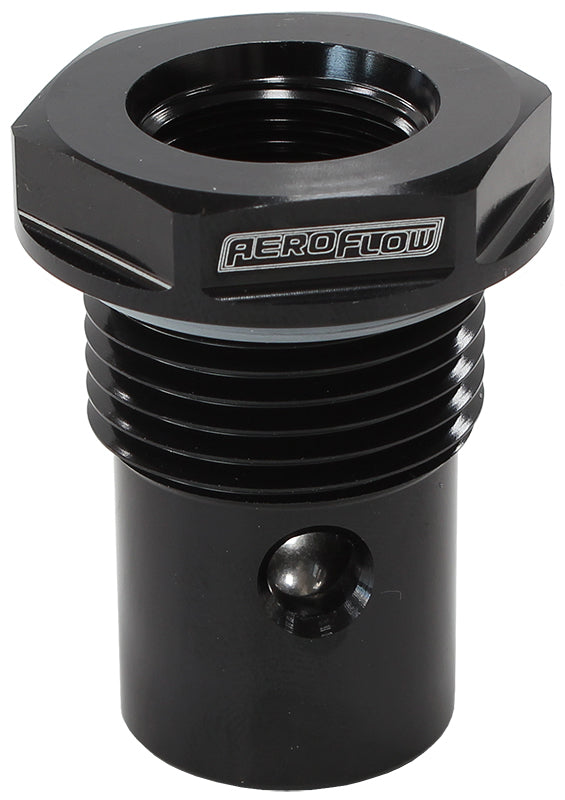 AF613-12BLK - -12ORB TO -8ORB ROLL OVER VALVE BLACK SUITS AF CELLS