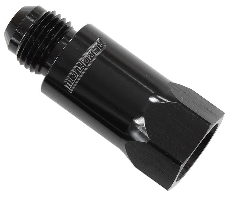 AF614-08BLK - ROLL OVER VALVE F/MALE -8 ORB TO MALE -8AN