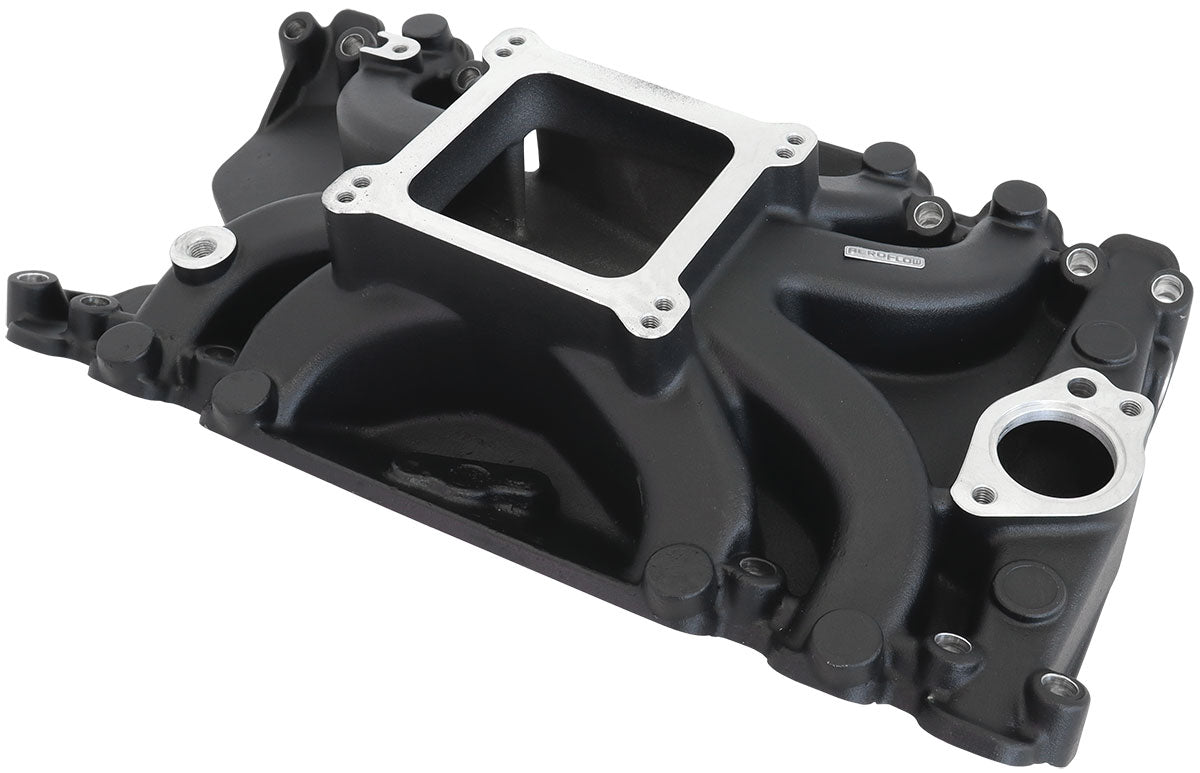 AF6200-4000 - HOLDEN 253 308 INTAKE MANIFOLDSINGLE PLANE LOW RISE BLACK
