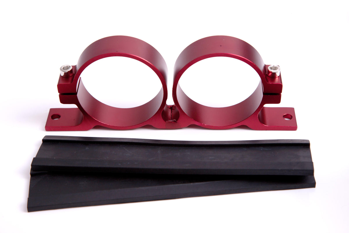 AF64-2015R - BILLET FUEL PUMP BRACKET BOSCHRED DUAL SUITS ALL BOSCH