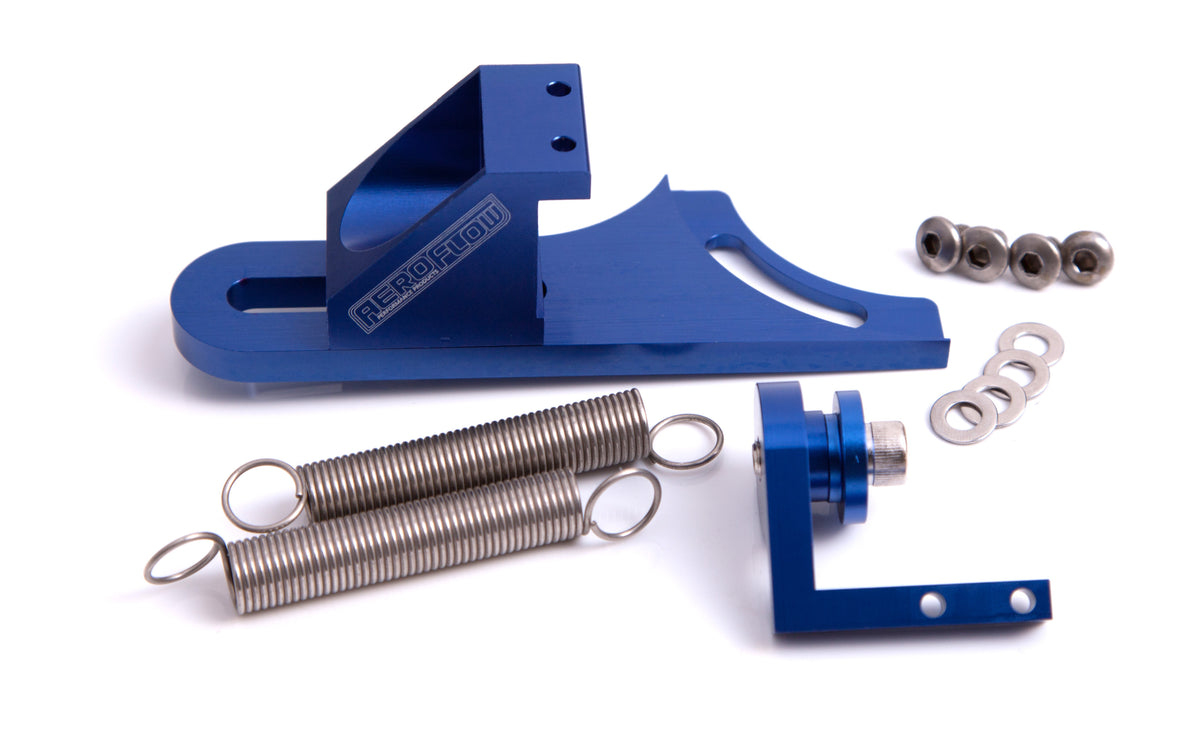 AF64-2031 - THROTTLE RETURN SPRING BRACKETBLUE SUITS 4150 STYLE CARBS