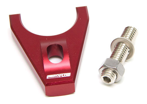 AF64-2038R - BILLET DISTRIBUTOR HOLD DOWN RED CLAMP SUITS HOLDEN V8