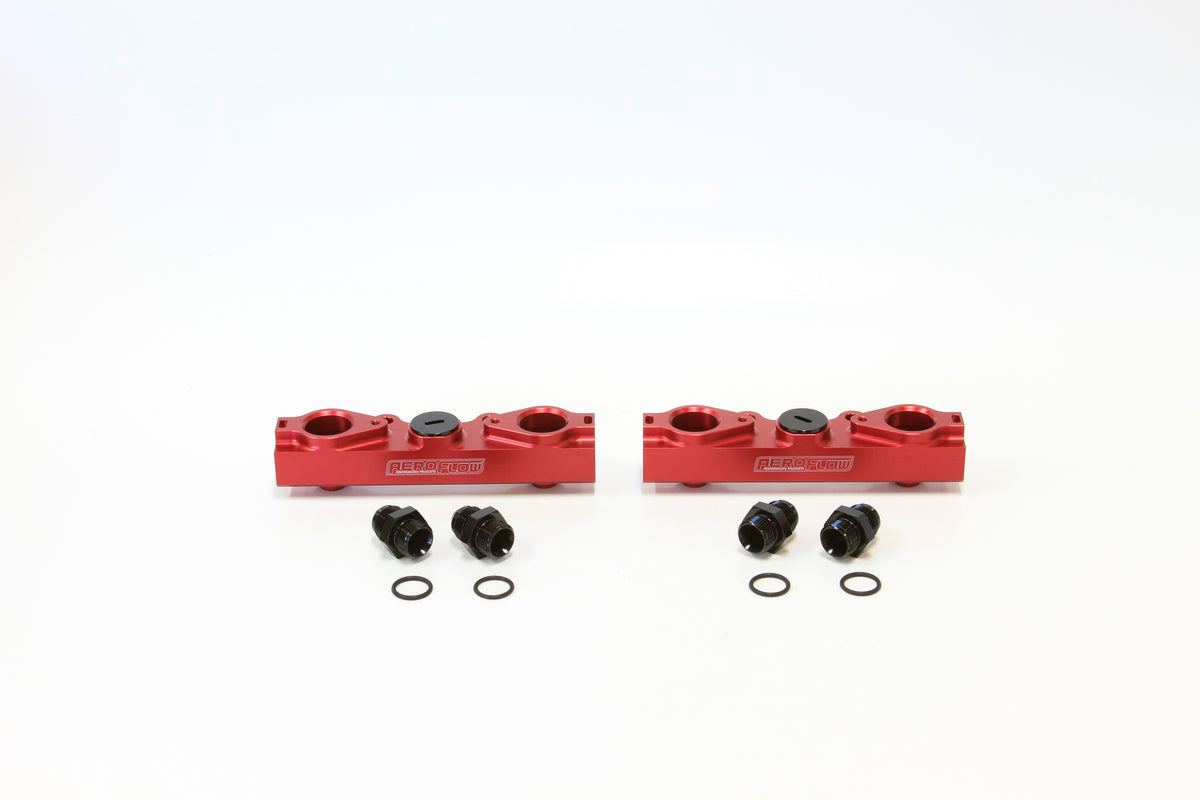 AF64-2057R - SUBARU EJ25 RED Fuel Rail Kit STI SIDE FEED