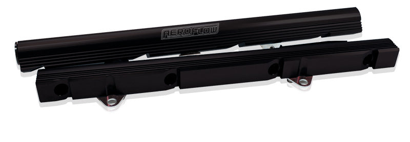 AF64-2077BLK - FORD WINDSOR EFI RAIL KIT BLACK