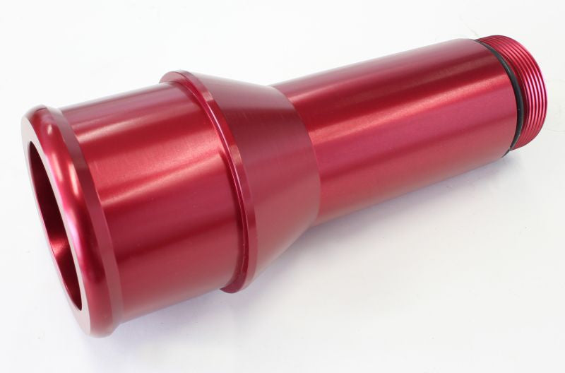 AF64-2083R - 1.75" RADIATOR HOSE ADAPTER RED LONG 4.5" LENGTH CVR