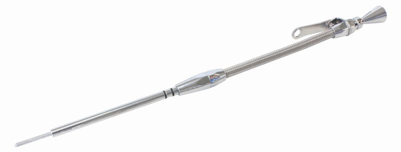 AF64-2109 - SB CHEV ENGINE DIPSTICK LATE MODEL DRIVERS SIDE CHROME