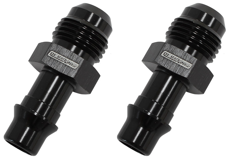 AF64-2117 - AEROFLOW VE & VF trans cooler radiator adapt male to -6AN