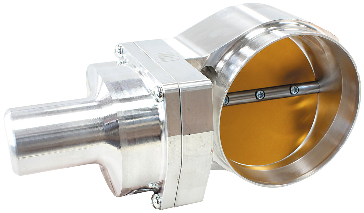 AF64-2134 - GM LS LSA 102MM THROTTLE BODY SILVER FLY BY WIRE DBW