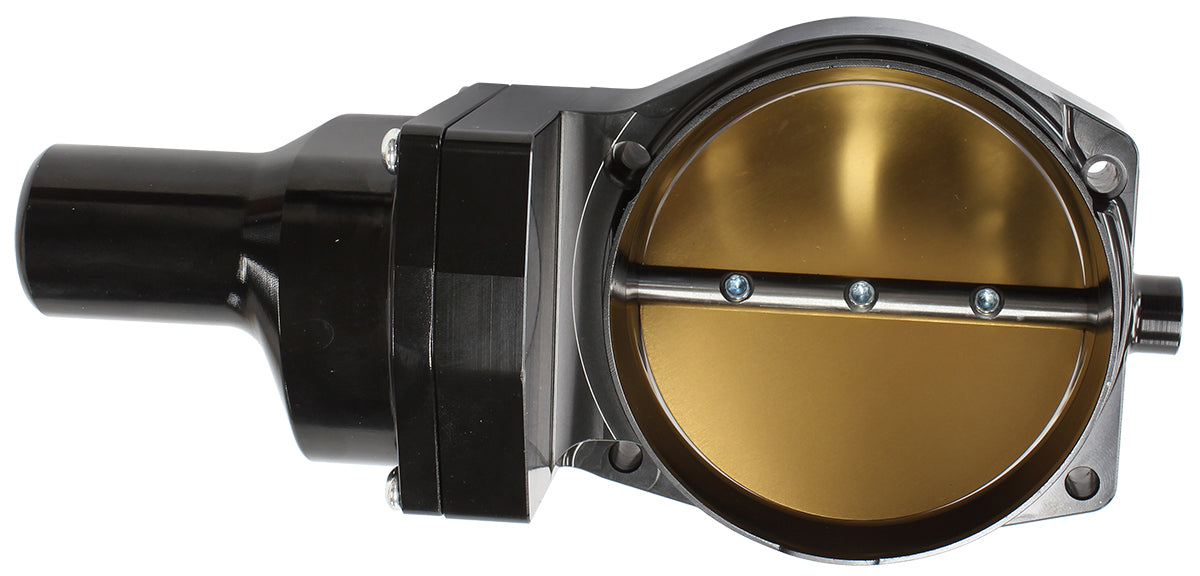 AF64-2134BLK - GM LS LSA 102MM THROTTLE BODY BLACK FLY BY WIRE DBW