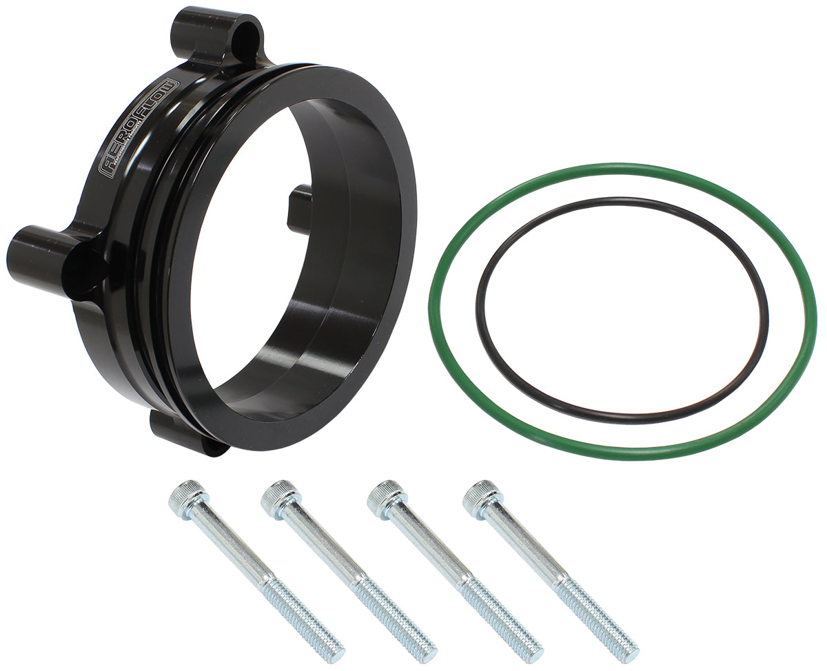 AF64-2139BLK - BOSCH DBW 82mm THROTTLE ADAPT INTERCOOLER CLAMP 3.5 INCH BLK