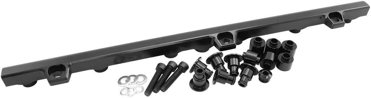 AF64-2260BLK - FUEL RAIL KIT SUIT TOYOTA 2JZGE NON TURBO ALL 2JZGE BLACK