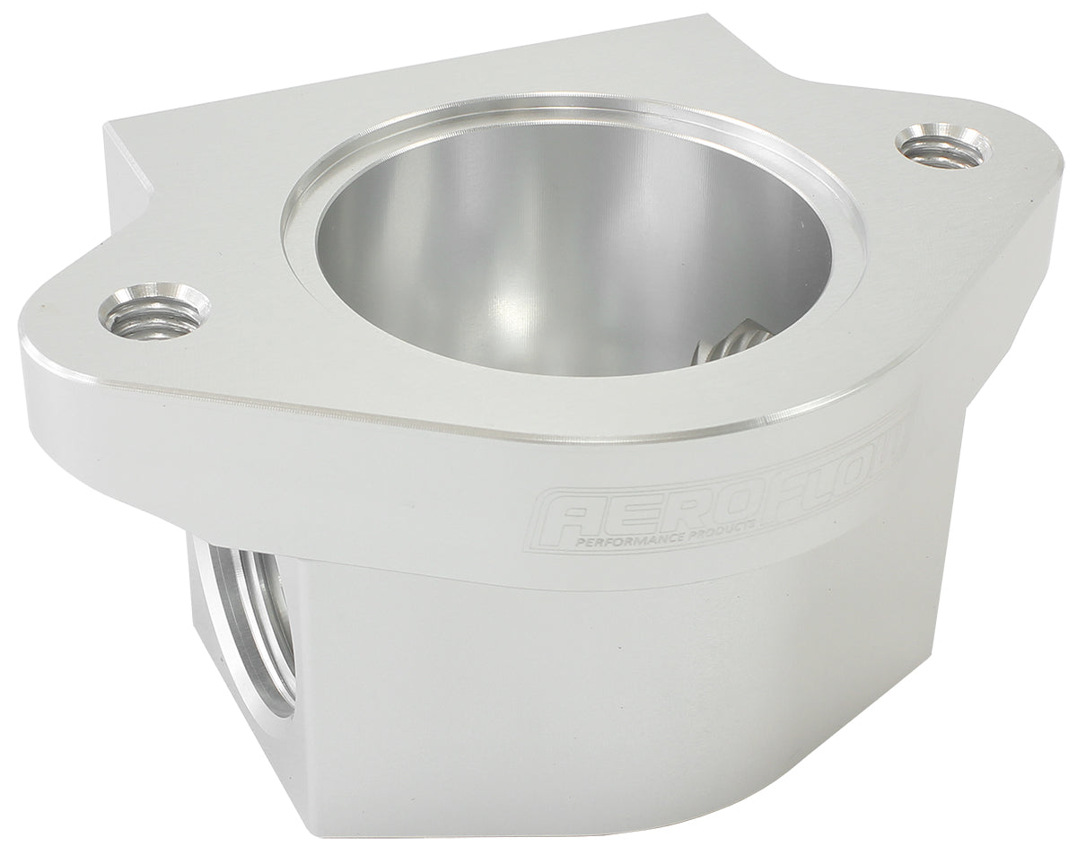 AF64-3043S - BILLET REMOTE THERMOSTAT HOUSI-12ORB PORTS EACH SIDE CHEV