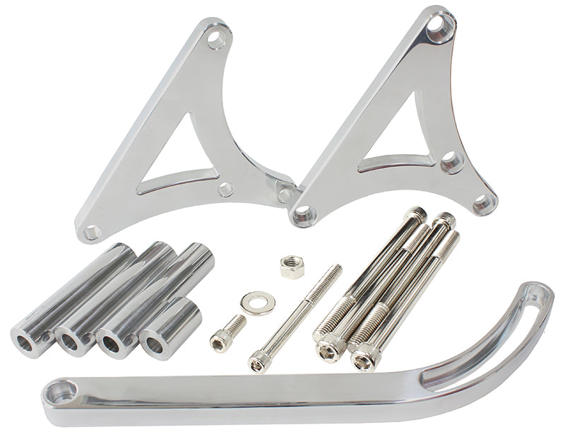 AF64-4025 - BILLET HOLDEN V8 PASS SIDE MIDALT BRK HQ-WB EAR/LATE ALTERN