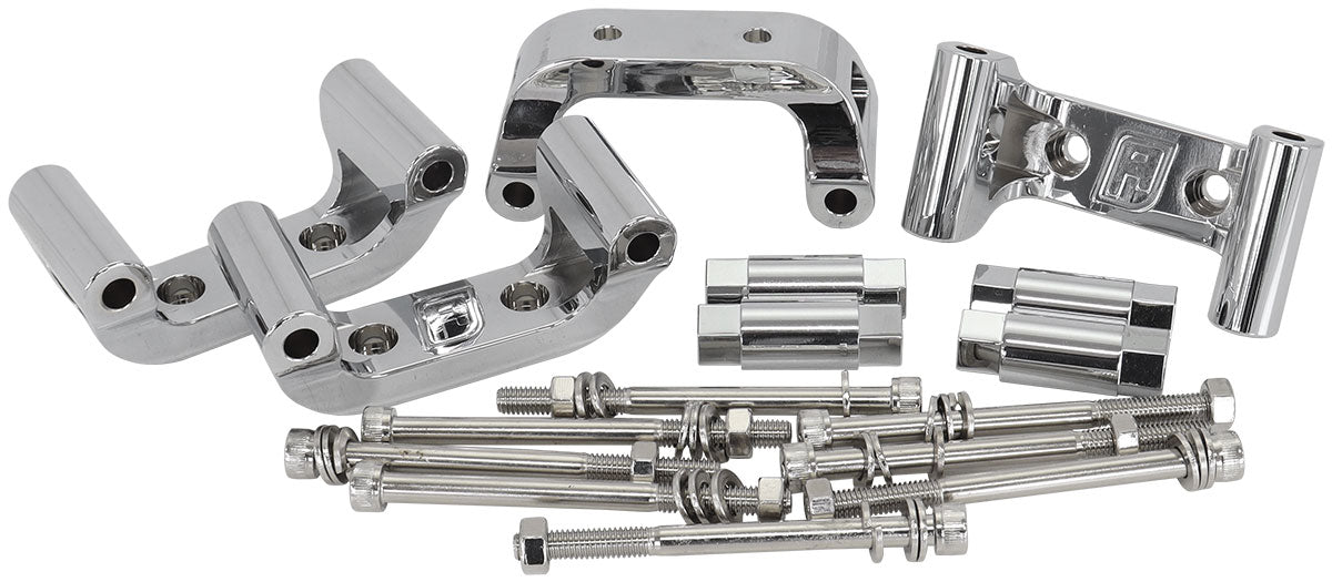 AF64-4034 - CHEV LS2 /LS3 /LS7 COIL MOUNTSBILLET RELOCATION BRACKETS