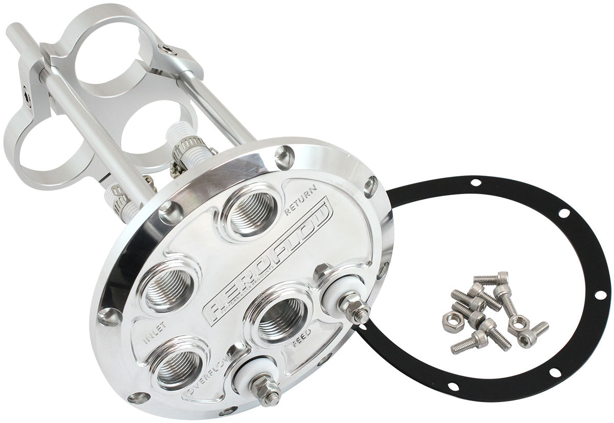 AF64-4056 - LOW PROFILE TRIPLE PUMP HANGERFUEL 450 525lph POLISHED BILLE