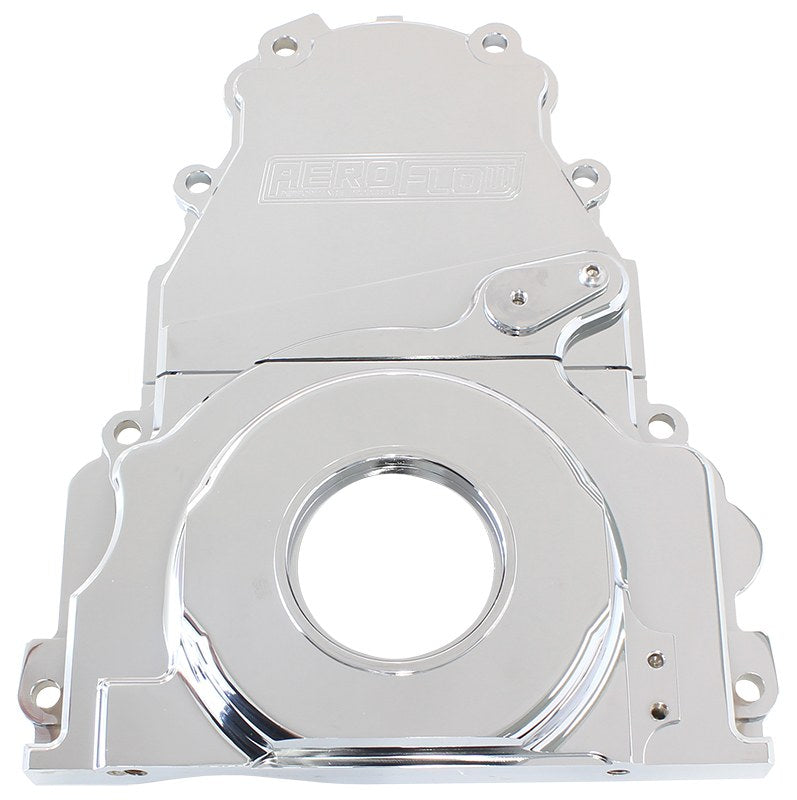 AF64-4361C - HOLDEN / CHEV LS BILLET 2 PIECTIMING COVER CHROME