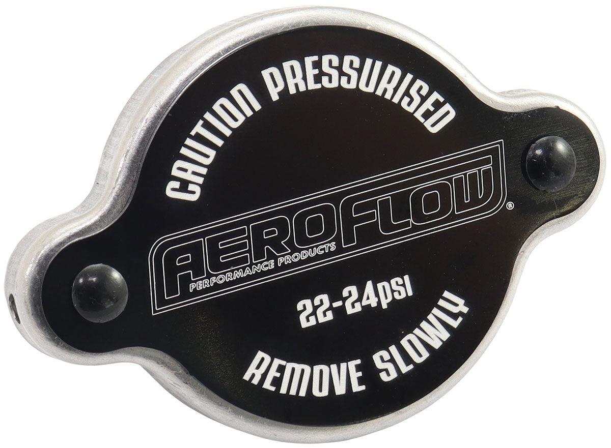 AF64-5034BLK - RADIATOR CAP 32MM BLACK 23 PSI1.58 BAR 158 KPA SMALL S/S